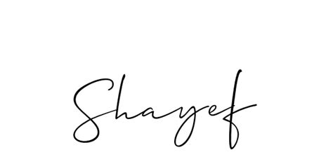 Shayef .
